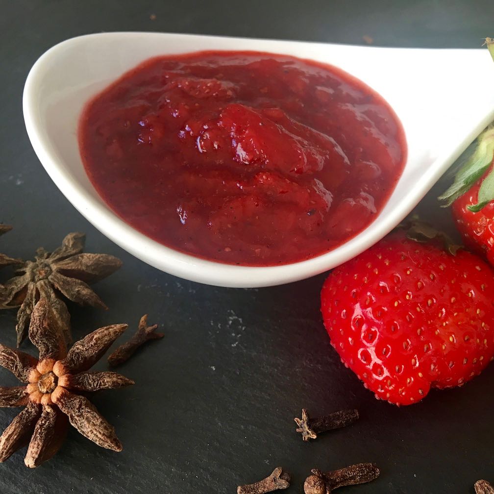 Spicy Small Batch Strawberry Jam