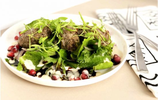 Refreshing Mediterranean Lamb Kofta Salad