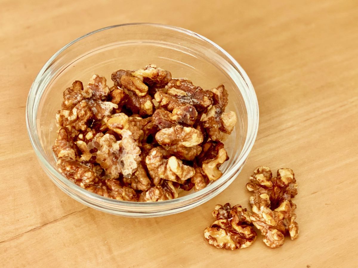 Quick, 10-Minute Candied Walnuts